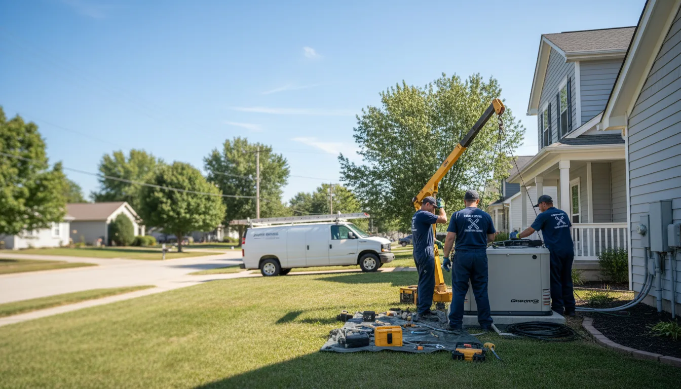 Generator Installation in Wakarusa, KS near me